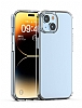 Eiroo Trace iPhone 15 Plus effaf Silikon Klf - Resim 7