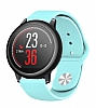 Eiroo Xiaomi Watch Color Spor Turkuaz Silikon Kordon
