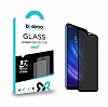 Eiroo Xiaomi Mi 8 Lite Privacy Tempered Glass Cam Ekran Koruyucu