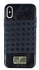 G-Case Gentleman Series iPhone X / XS Deri Siyah Rubber Klf