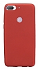 HTC Desire 12 Plus Mat Krmz Silikon Klf