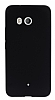 HTC U11 Mat Siyah Silikon Klf