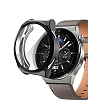 Huawei Watch GT 3 Pro 46mm Ekran Koruyucu Siyah Silikon Klf