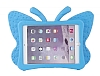 iPad 10.2 (2021) Kelebek ocuk Tablet Mavi Klf - Resim: 2