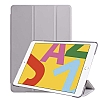iPad 10.2 (2021) Slim Cover Gri Klf