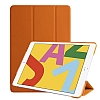 iPad 10.2 (2021) Slim Cover Turuncu Klf