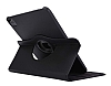 iPad Pro 12.9 2020 360 Derece Dner Standl Siyah Deri Klf - Resim: 1