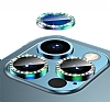 iPhone 11 Pro Crystal Tal Yeil Kamera Lensi Koruyucu