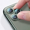 iPhone 11 Pro Crystal Tal Siyah Kamera Lensi Koruyucu - Resim: 1