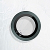 iPhone 11 Pro Metal Kenarl Cam Siyah Kamera Lensi Koruyucu - Resim: 5
