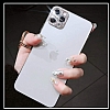 iPhone 11 Pro Siyah Tal Kamera Lensi Koruyucu - Resim: 2