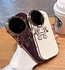 iPhone 13 Astronot Kamera Korumal Standl Siyah Silikon Klf - Resim 6