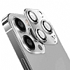 iPhone 13 Pro / 13 Pro Max CL-03 Silver Kamera Lens Koruyucu