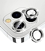iPhone 14 Pro Crystal Silver Tal Kamera Lensi Koruyucu