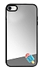 iPhone SE 2020 Dondurma Figrl Aynal Silver Rubber Klf
