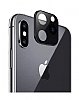 iPhone X / XS to iPhone 11 Pro eviren Siyah Kamera Koruyucu