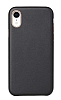 iPhone XR Metal Tulu Siyah Deri Klf
