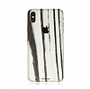 Woodenzy iPhone XS Doal Beyaz Ahap Kaplama