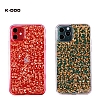 K-Doo iPhone 12 Mini 5.4 in Iltl Yeil Rubber Klf - Resim: 4