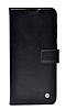 Kar Deluxe Samsung Galaxy S24 Plus Kapakl Czdanl Siyah Deri Klf