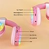 Led Ikl Popit Kedi Kulak Kulakst Bluetooth Pembe Kulaklk - Resim: 5
