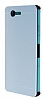 Motomo Sony Xperia Z3 Compact Slim Metal Silver Rubber Klf