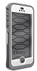 OtterBox iPhone SE / 5 / 5S Preserver Series Su Geirmez Beyaz Klf - Resim: 1