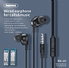 Remax RW-105 Mikrofonlu Siyah Kulakii Kulaklk - Resim: 2
