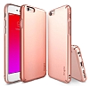 Ringke Slim iPhone 6 Plus / 6S Plus 360 Kenar Koruma Rose Gold Rubber Klf