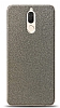 Dafoni Huawei Mate 10 Lite Silver Parlak Simli Telefon Kaplama