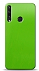 Dafoni Huawei Y6p Metalik Parlak Grnml Yeil Telefon Kaplama