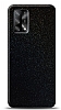 Dafoni Oppo F19 Siyah Parlak Simli Telefon Kaplama