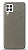 Dafoni Samsung Galaxy A22 4G Silver Parlak Simli Telefon Kaplama