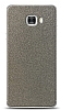 Dafoni Samsung Galaxy C7 Silver Parlak Simli Telefon Kaplama