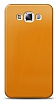 Dafoni Samsung Galaxy E5 Metalik Parlak Grnml Sar Telefon Kaplama