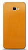 Dafoni Samsung Galaxy J4 Plus Metalik Parlak Grnml Sar Telefon Kaplama