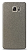 Dafoni Samsung Galaxy Note 5 Silver Parlak Simli Telefon Kaplama
