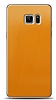 Dafoni Samsung Galaxy Note FE Metalik Parlak Grnml Sar Telefon Kaplama