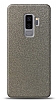 Dafoni Samsung Galaxy S9 Plus Silver Parlak Simli Telefon Kaplama