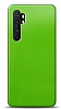 Dafoni Xiaomi Mi Note 10 Lite Metalik Parlak Grnml Yeil Telefon Kaplama