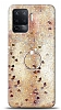 Eiroo Bright Oppo A94 4G Sulu Simli Gold Silikon Klf