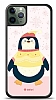 Dafoni Art iPhone 11 Pro Smiling Penguin Klf