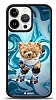 Dafoni Art iPhone 13 Pro Max Skating Teddy Bear Klf