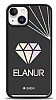 Dafoni Hologram iPhone 14 Kiiye zel isimli Diamond Klf