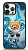 Dafoni Art iPhone 14 Pro Max Skating Teddy Bear Klf