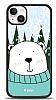 Dafoni Art iPhone 15 Plus Snow Bear Klf