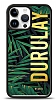 Dafoni Hologram iPhone 15 Pro Max Kiiye zel Tropikal Klf