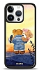 Dafoni Art iPhone 15 Pro Sunset Teddy Bears Klf