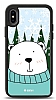 Dafoni Art iPhone XS Snow Bear Klf
