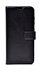 Oppo A74 4G Czdanl Yan Kapakl Siyah Deri Klf